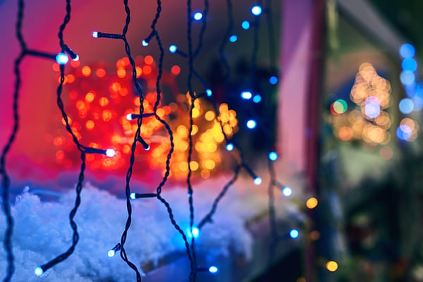 how much electricity do christmas lights use